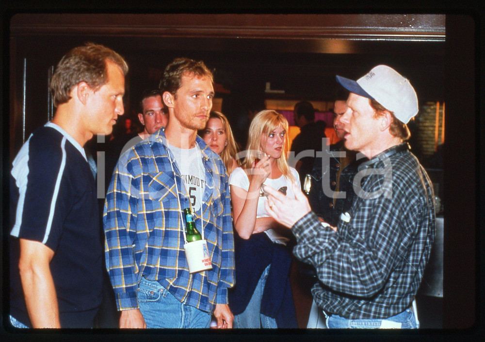 35mm vintage slide* 1999 EDTV Ron HOWARD Matthew MCCONAUGHEY Woody HARRELSON (2) >>> SOVRASCRIVERE