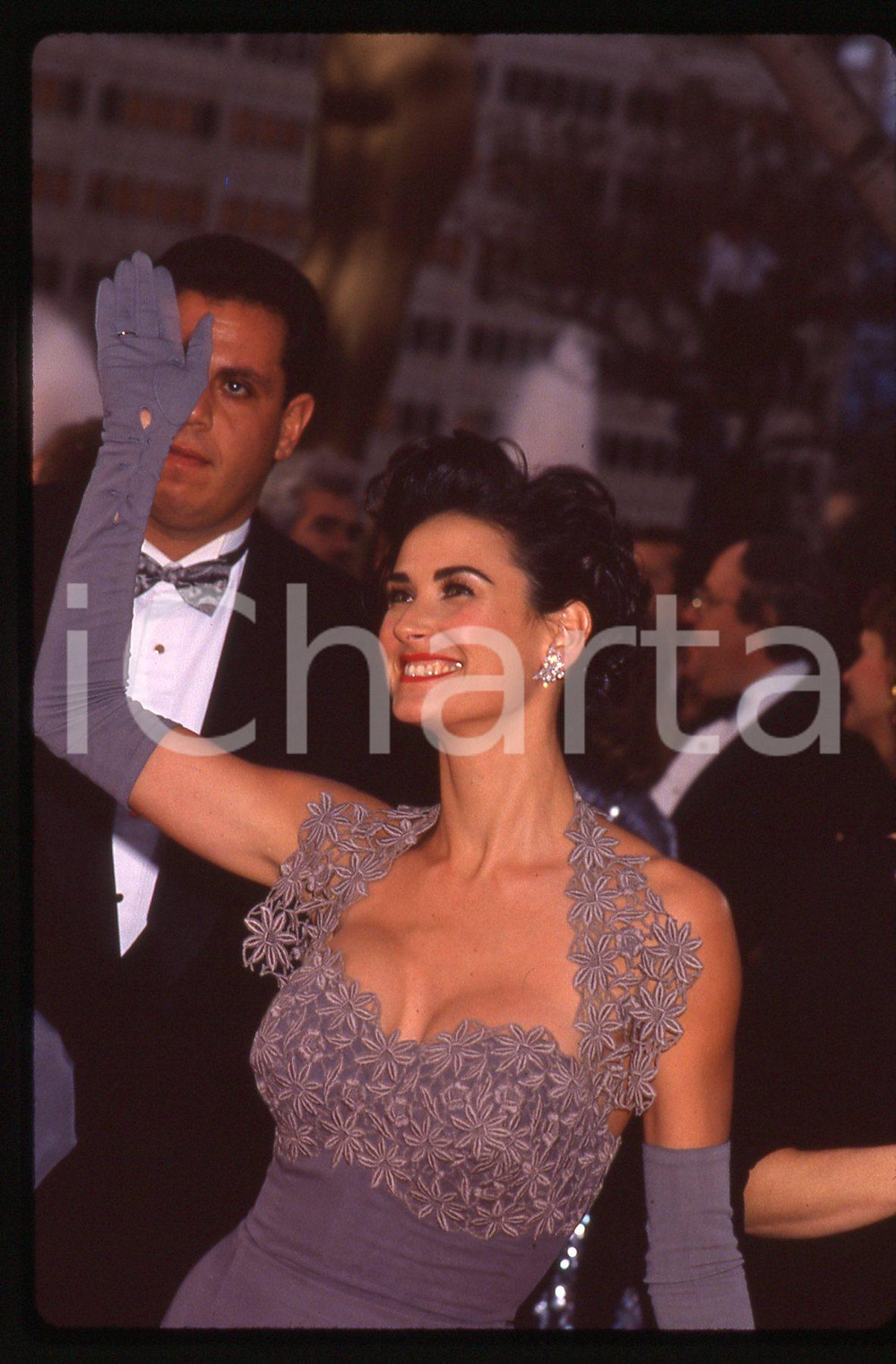 35mm vintage slide* 1992 LOS ANGELES Demi MOORE agli Academy Awards (1)