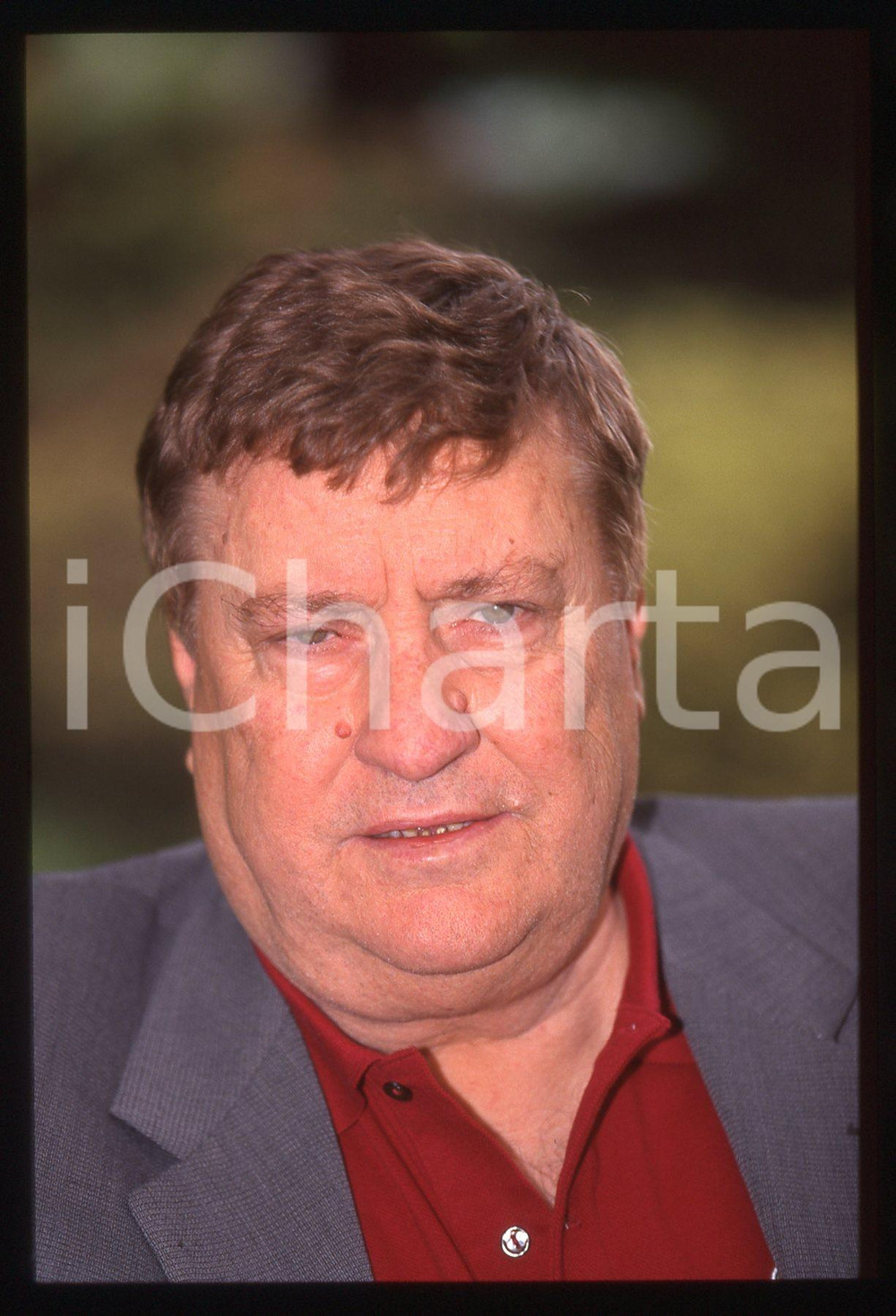 35mm vintage slide* 1995ca ITALIA COSTUME Mario MEROLA Ritratto del cantante (5)