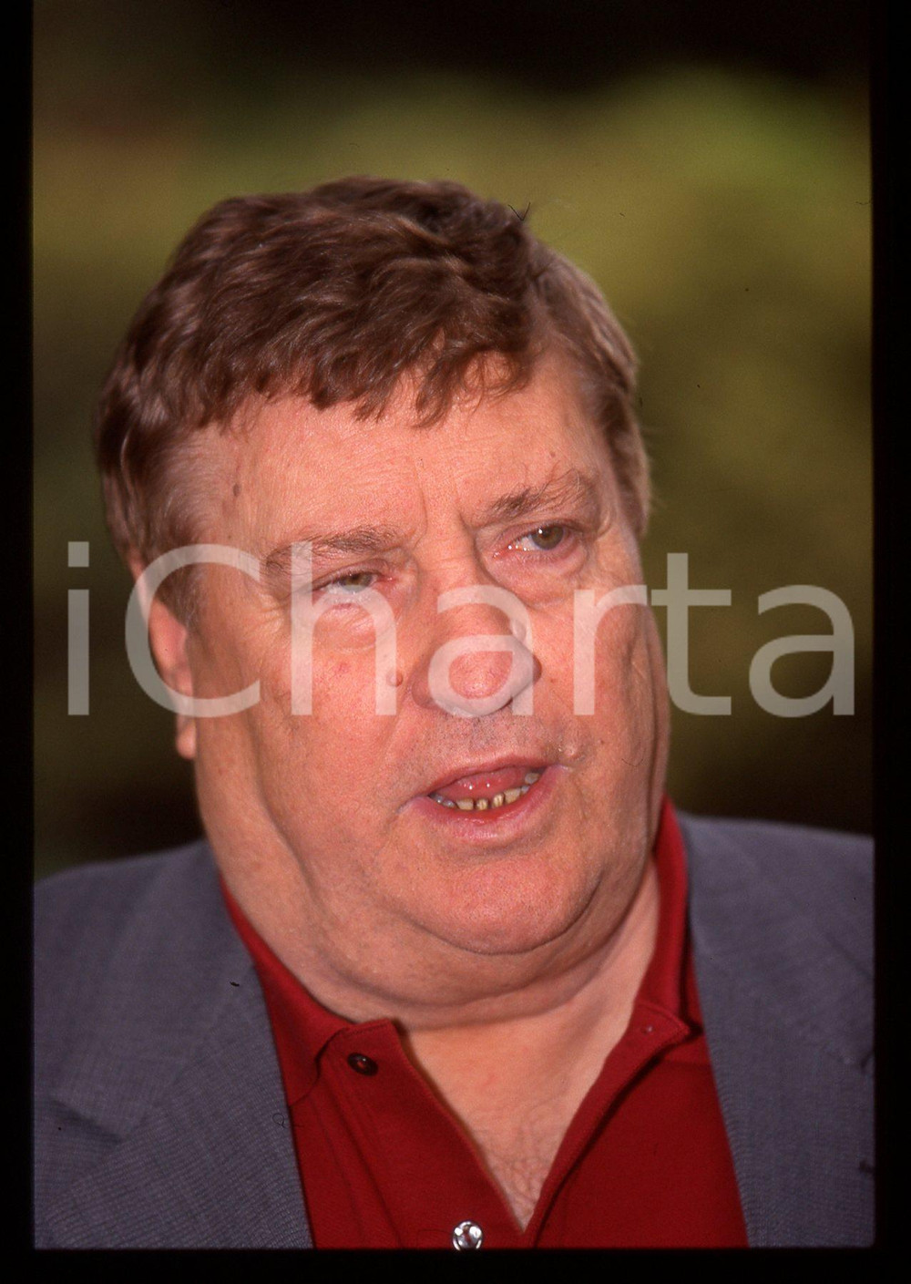 35mm vintage slide* 1995ca ITALIA COSTUME Mario MEROLA Ritratto del cantante 15