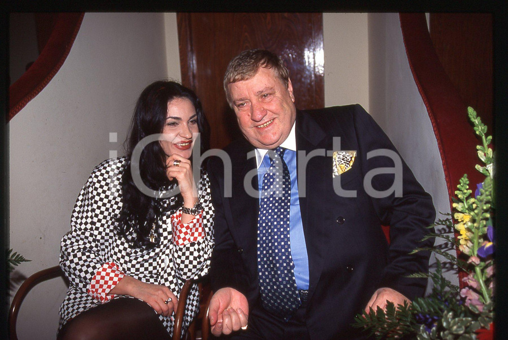 35mm vintage slide* 1995ca ITALIA COSTUME Mario e Loredana MEROLA Ritratto (3)
