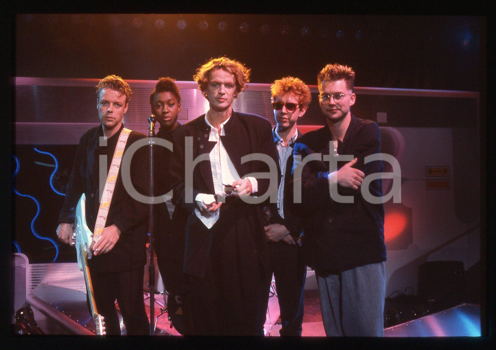 35mm vintage slide* 1986 DISCORING Nicholas WHITECROSS dei KISSING THE PINK (11)