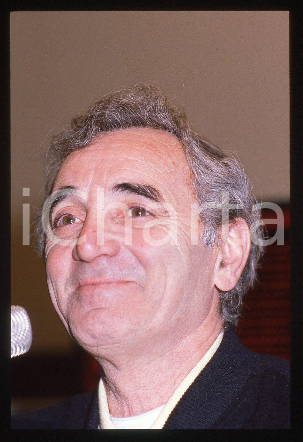 35mm vintage slide* 1989 FESTIVAL DI SANREMO Charles AZNAVOUR Ritratto (15)
