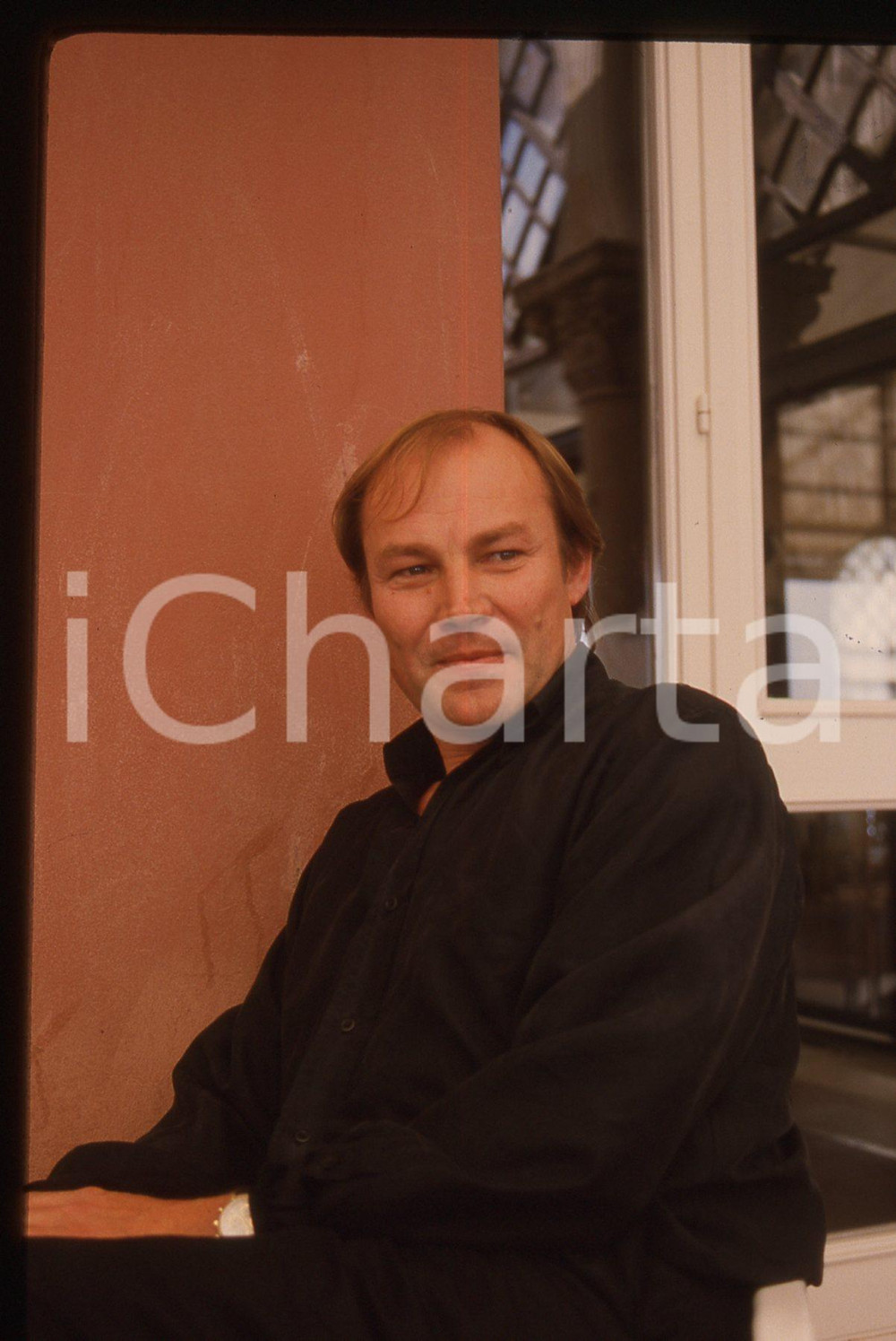 35mm vintage slide* 1989 VENEZIA Klaus Maria BRANDAUER Ritratto dell'attore (3)
