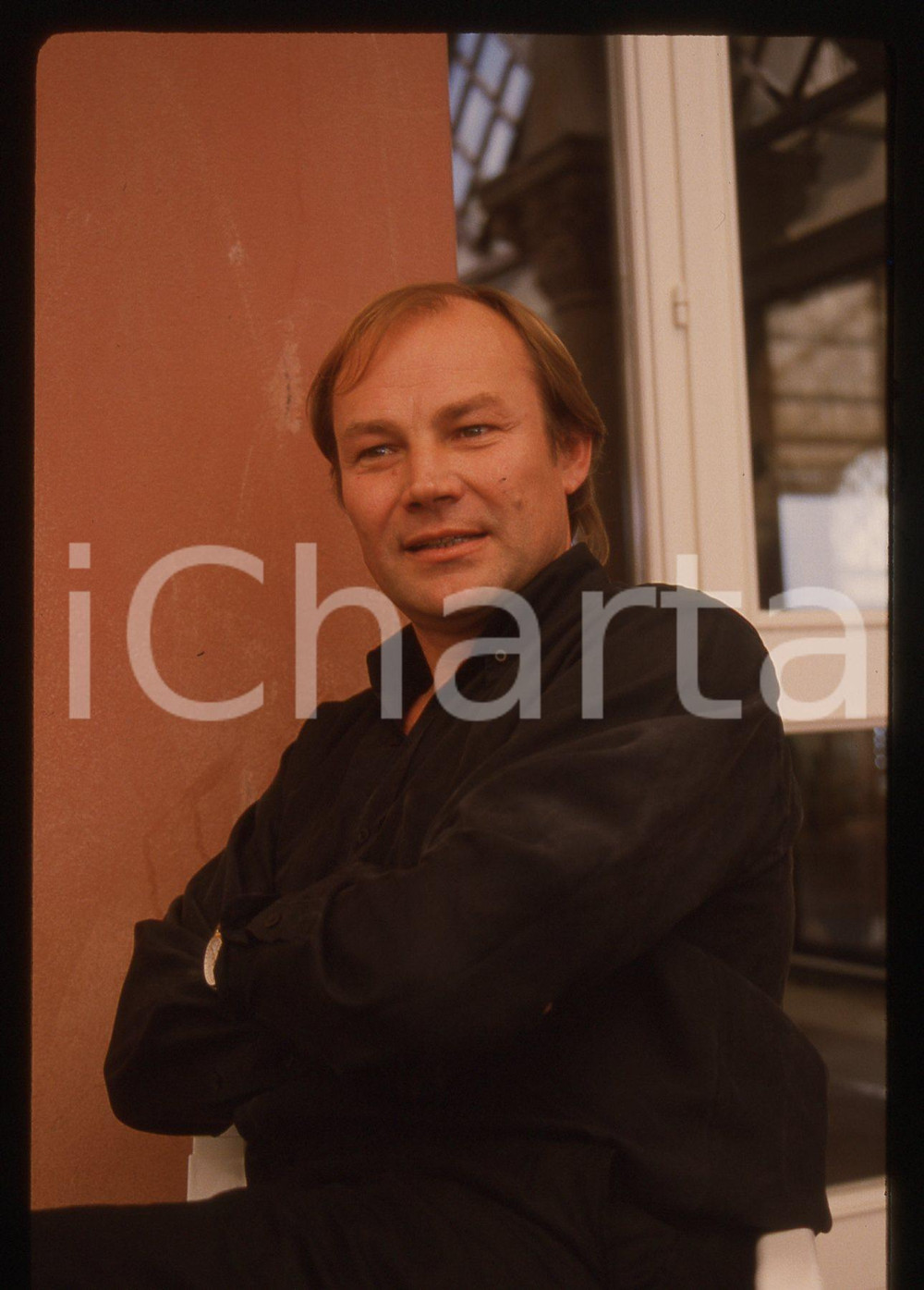 35mm vintage slide* 1989 VENEZIA Klaus Maria BRANDAUER Ritratto dell'attore (12)