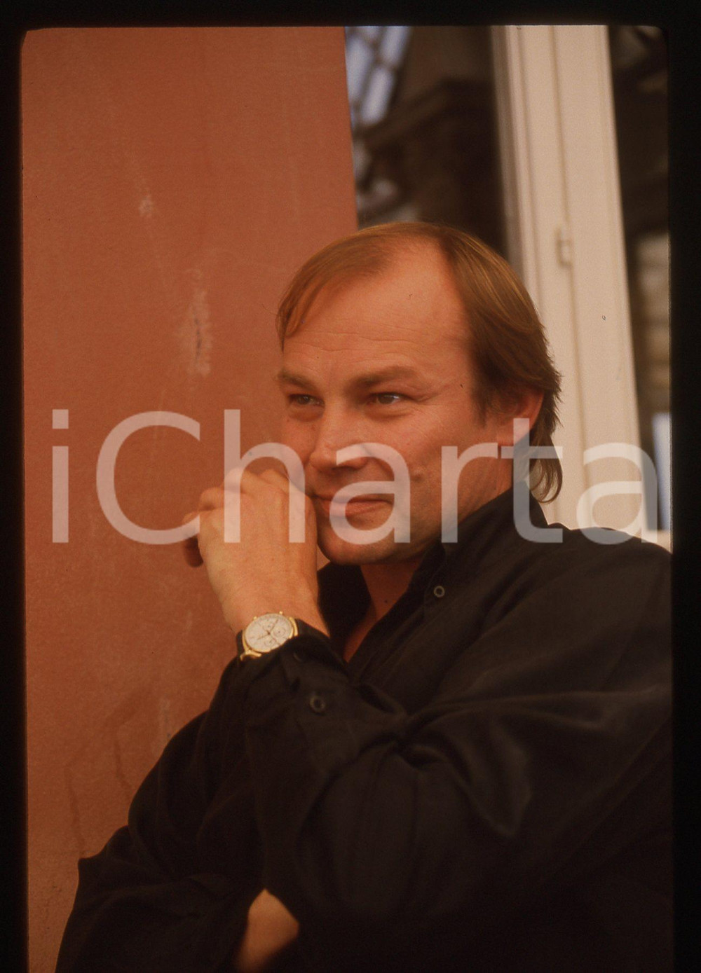 35mm vintage slide* 1989 VENEZIA Klaus Maria BRANDAUER Ritratto dell'attore (13)