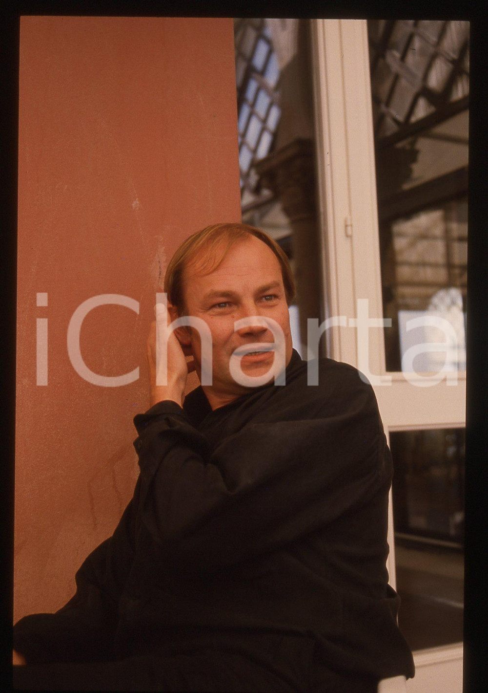 35mm vintage slide* 1989 VENEZIA Klaus Maria BRANDAUER Ritratto dell'attore (22)