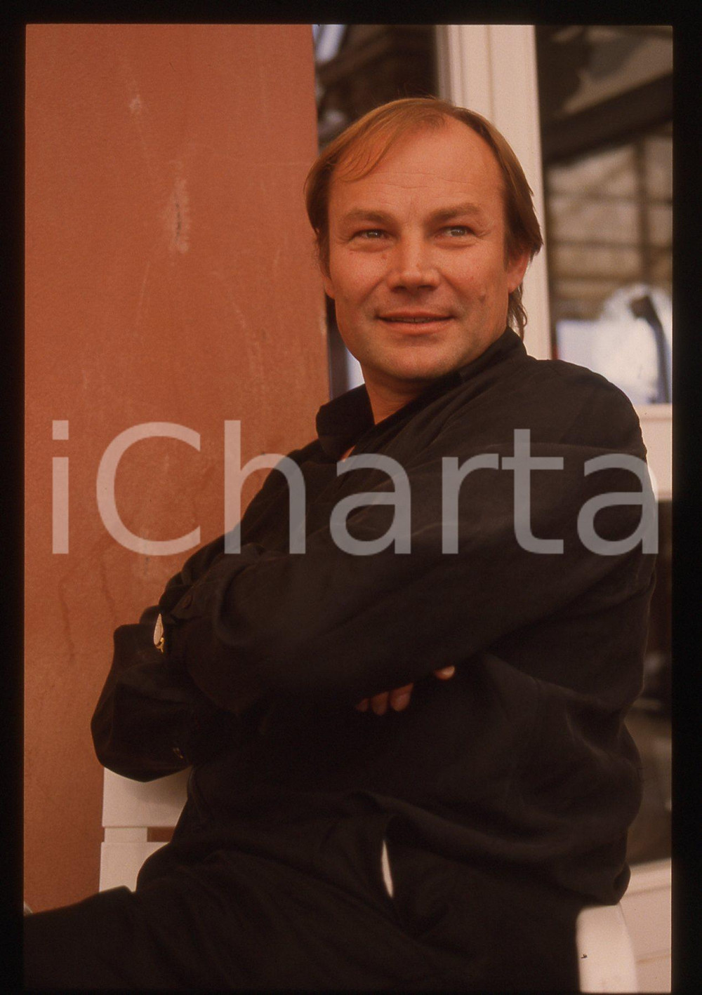 35mm vintage slide* 1989 VENEZIA Klaus Maria BRANDAUER Ritratto dell'attore (25)