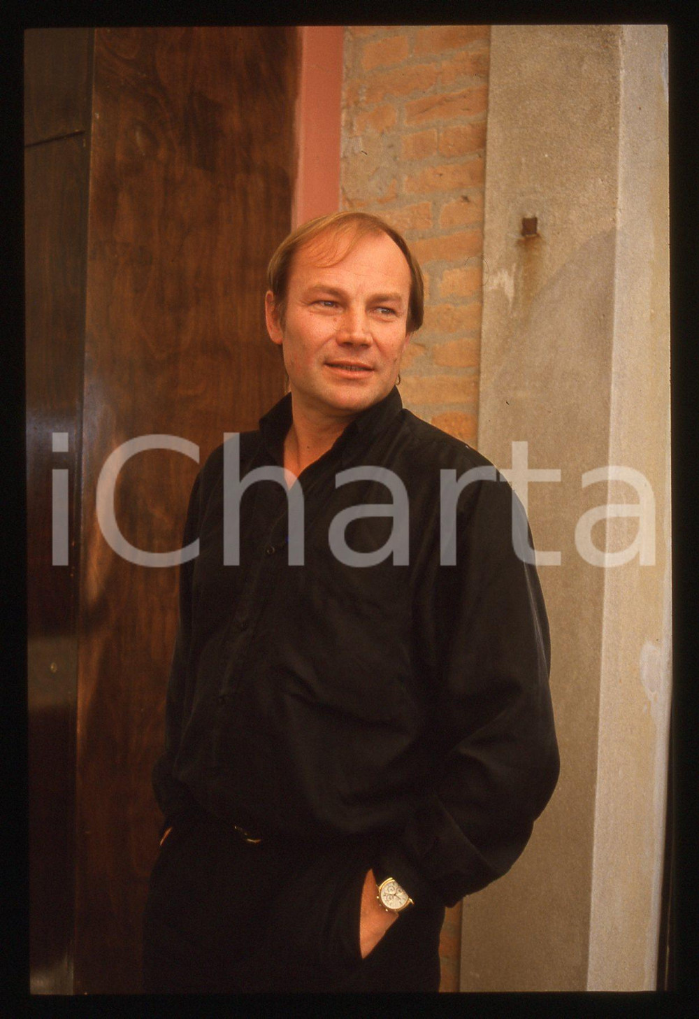 35mm vintage slide* 1989 VENEZIA Klaus Maria BRANDAUER Ritratto dell'attore (33)