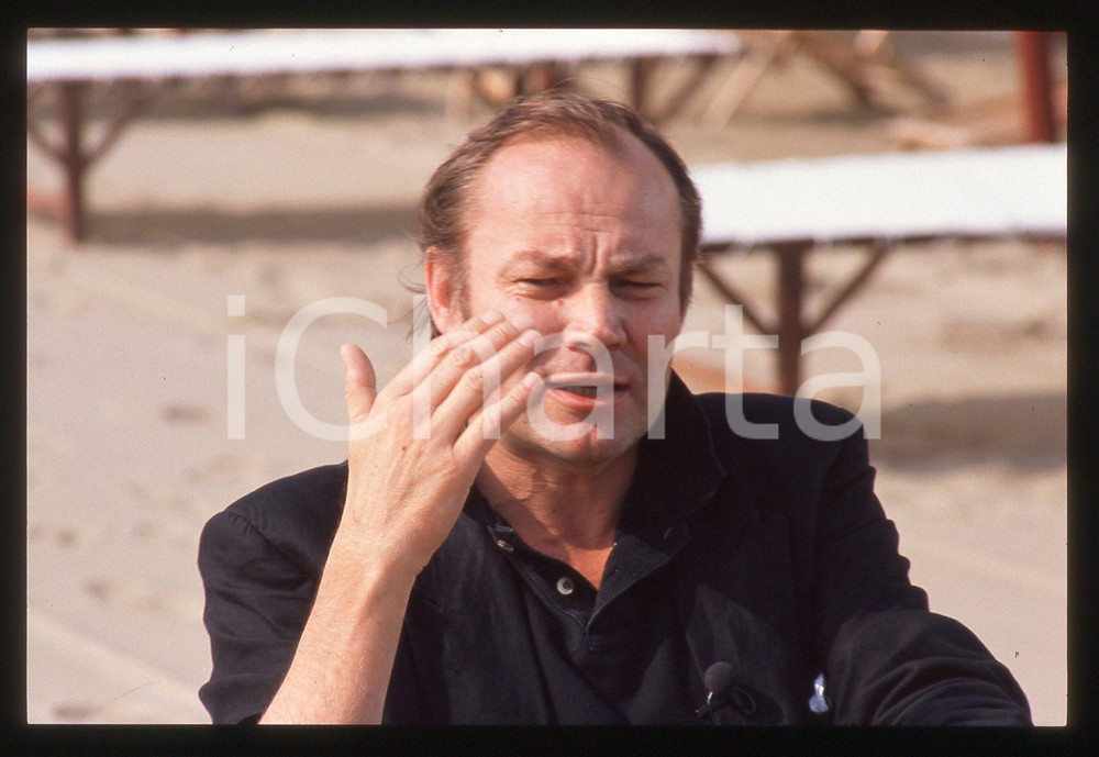 35mm vintage slide* 1989 VENEZIA Klaus Maria BRANDAUER Ritratto dell'attore (62)