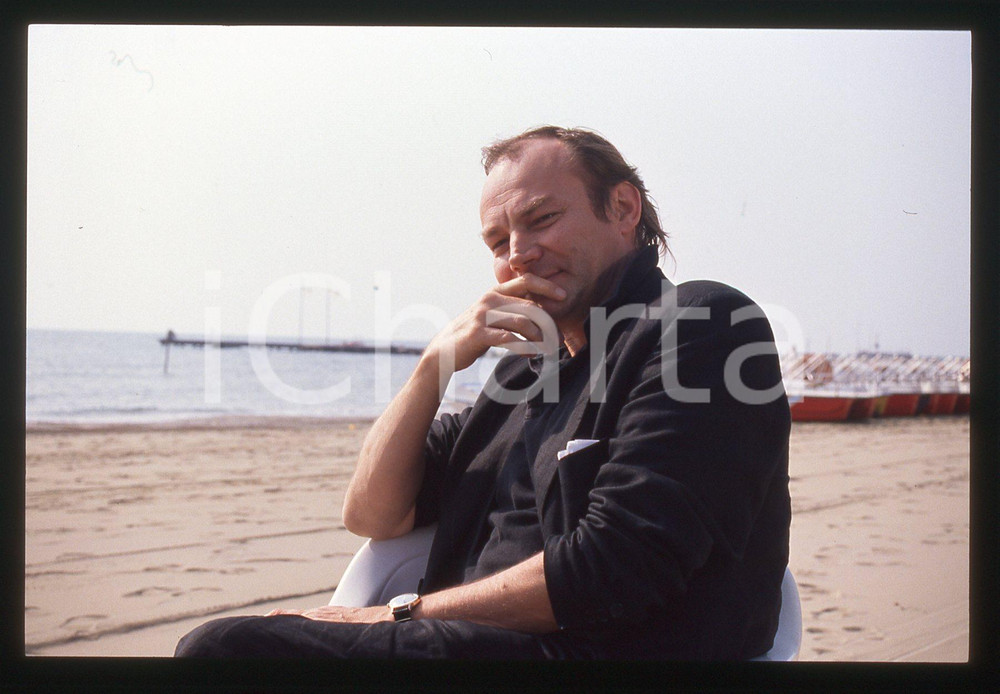 35mm vintage slide* 1989 VENEZIA Klaus Maria BRANDAUER Ritratto dell'attore (65)