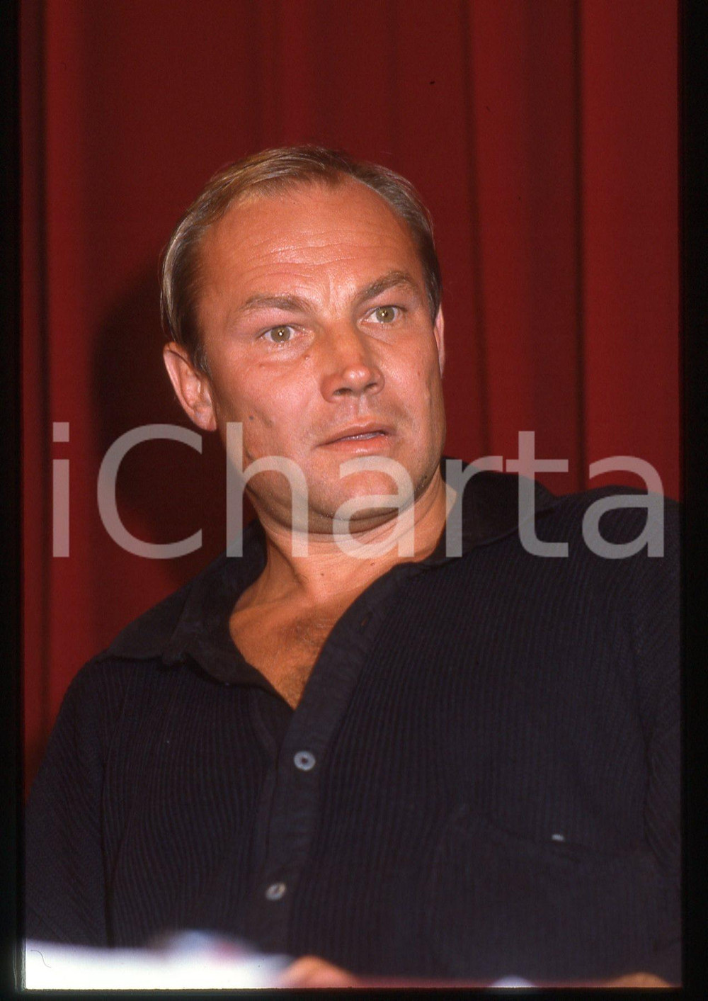 35mm vintage slide* 1986 CANNES Klaus Maria BRANDAUER Ritratto dell'attore (2)