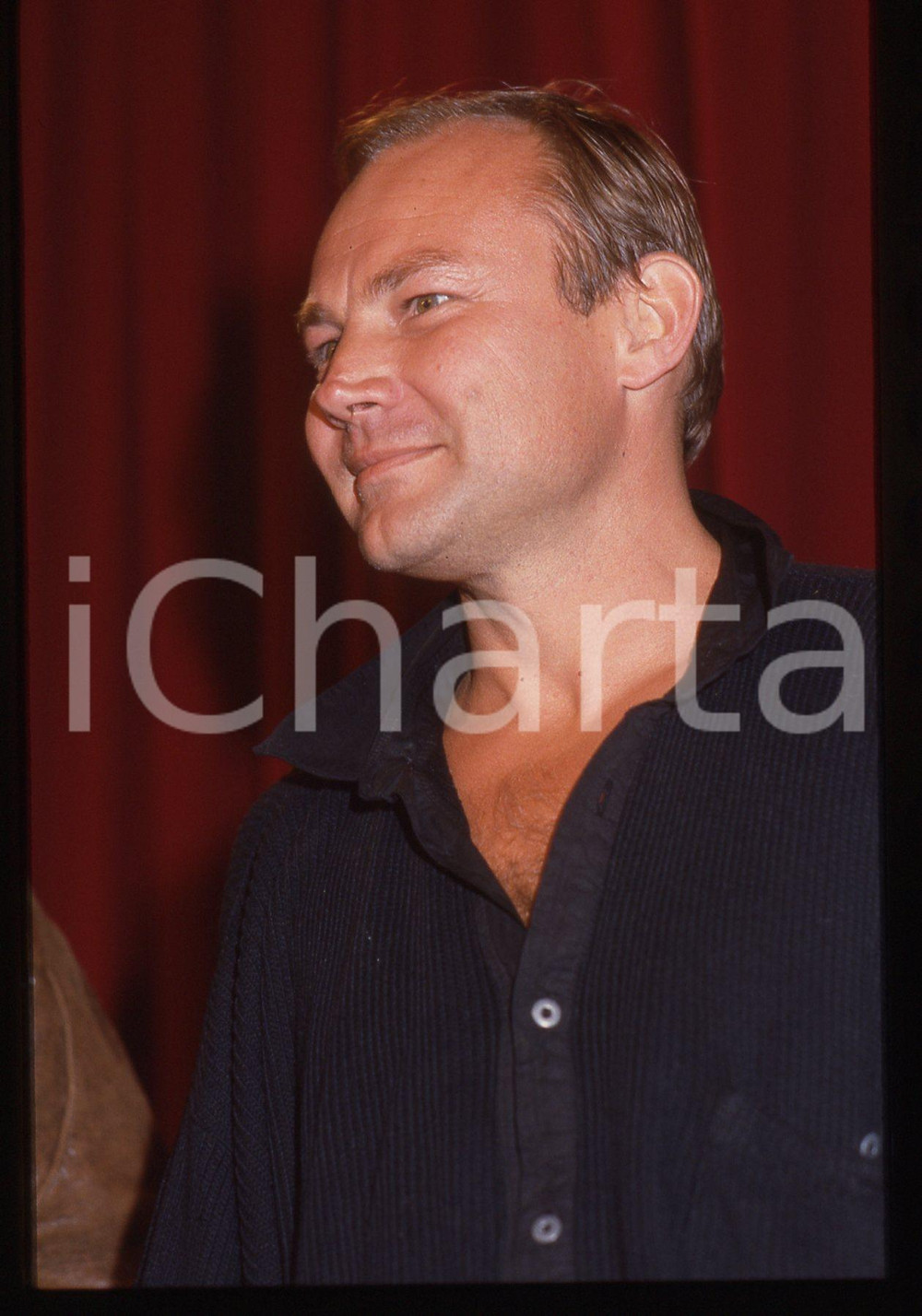 35mm vintage slide* 1986 CANNES Klaus Maria BRANDAUER Ritratto dell'attore (3)