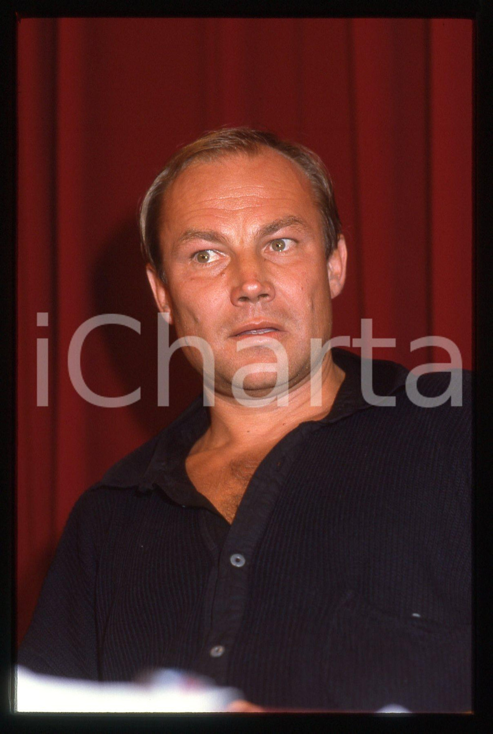 35mm vintage slide* 1986 CANNES Klaus Maria BRANDAUER Ritratto dell'attore (5)