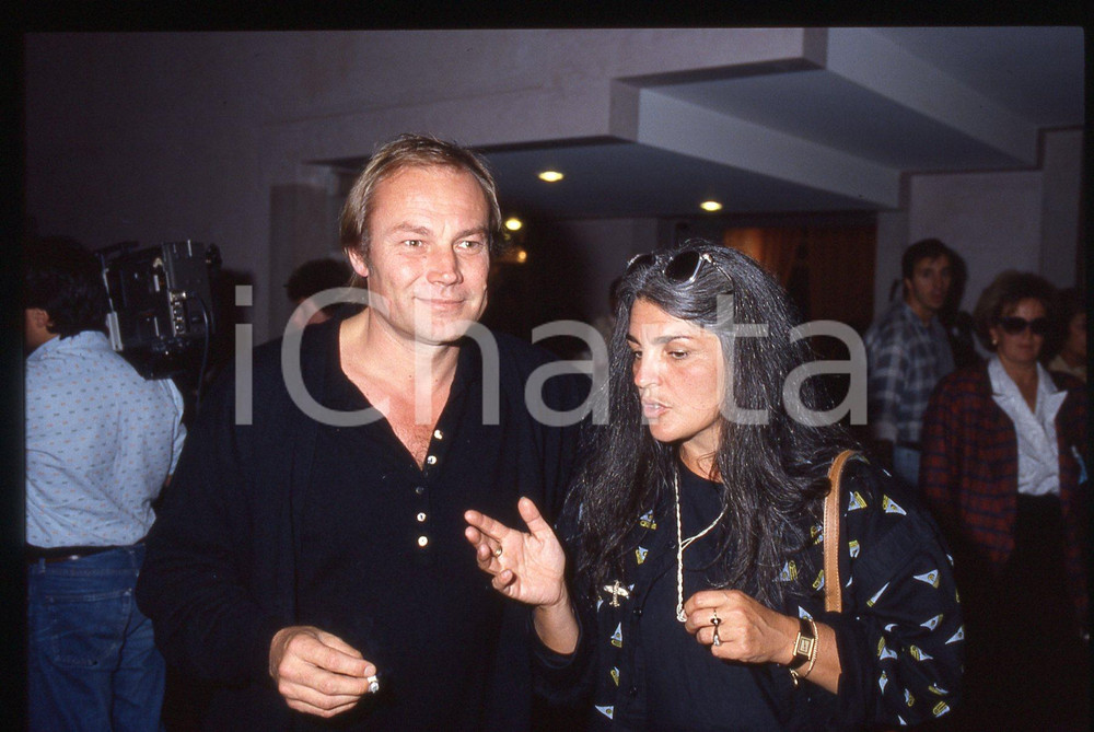 35mm vintage slide* 1985ca COSTUME Klaus Maria BRANDAUER e Karin MULLER (3)