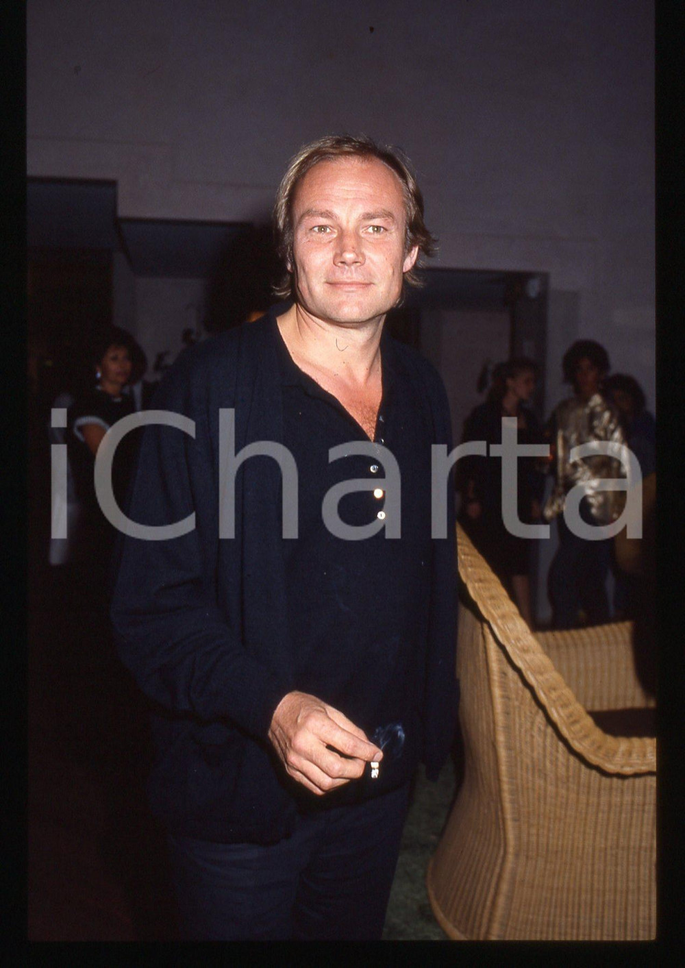 35mm vintage slide* 1985ca COSTUME Klaus Maria BRANDAUER Ritratto dell'attore 