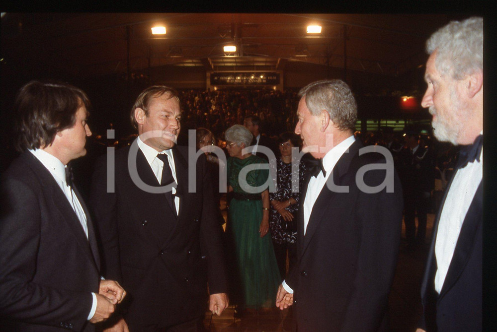 35mm vintage slide* 1988 CANNES Klaus Maria BRANDAUER István SZABO Ritratto (5)