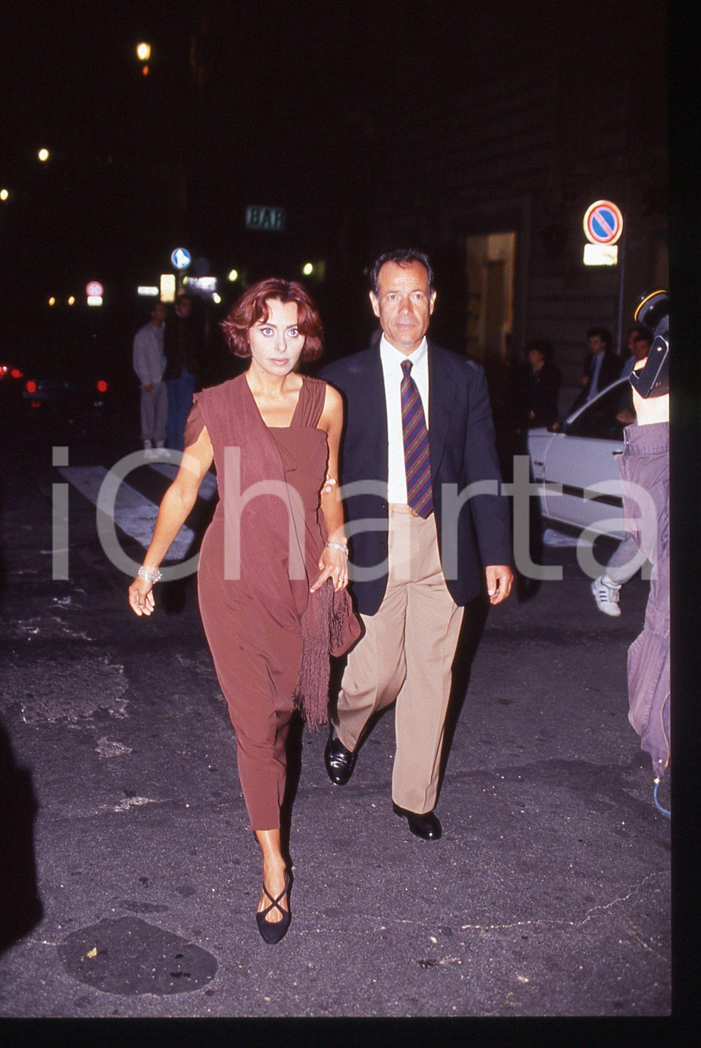 35mm vintage slide* 1994 POLITICA LADY GOLPE Donatella DI ROSA Aldo MICHITTU (2)