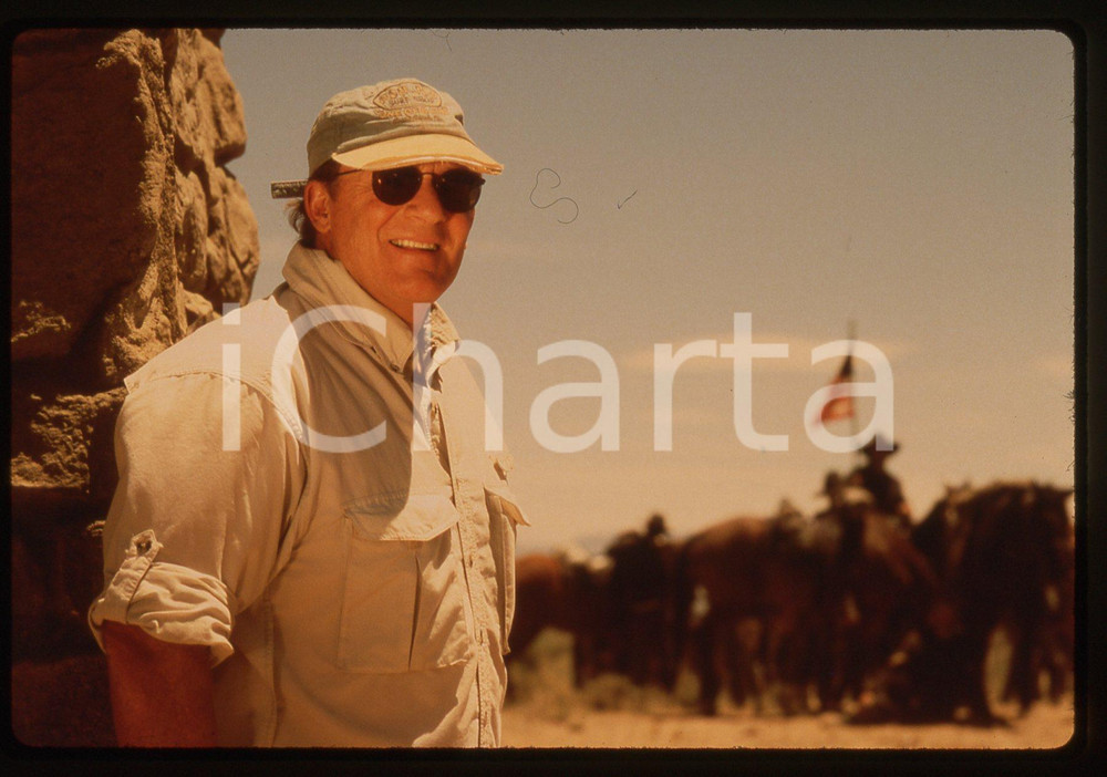35mm vintage slide* 1997 BUFFALO SOLDIERS Charles HAID Ritratto del regista