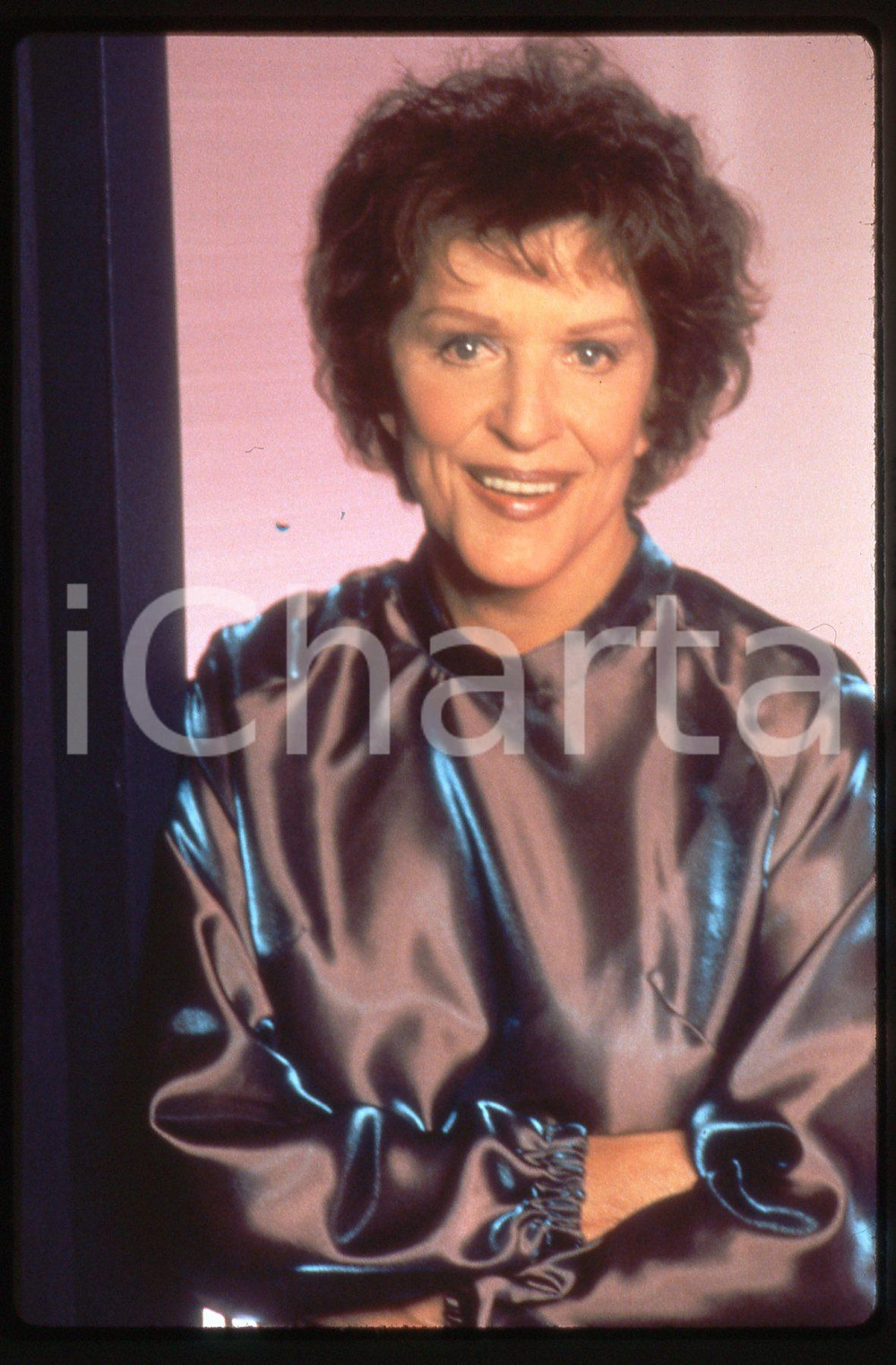 35mm vintage slide* 1997 EARTH:FINAL CONFLICT Majel RODDENBERRY Ritratto (1)