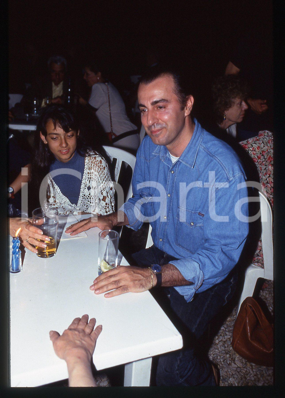 35mm vintage slide* 1990ca ITALIA COSTUME Armando DE RAZZA Paparazzato (7)