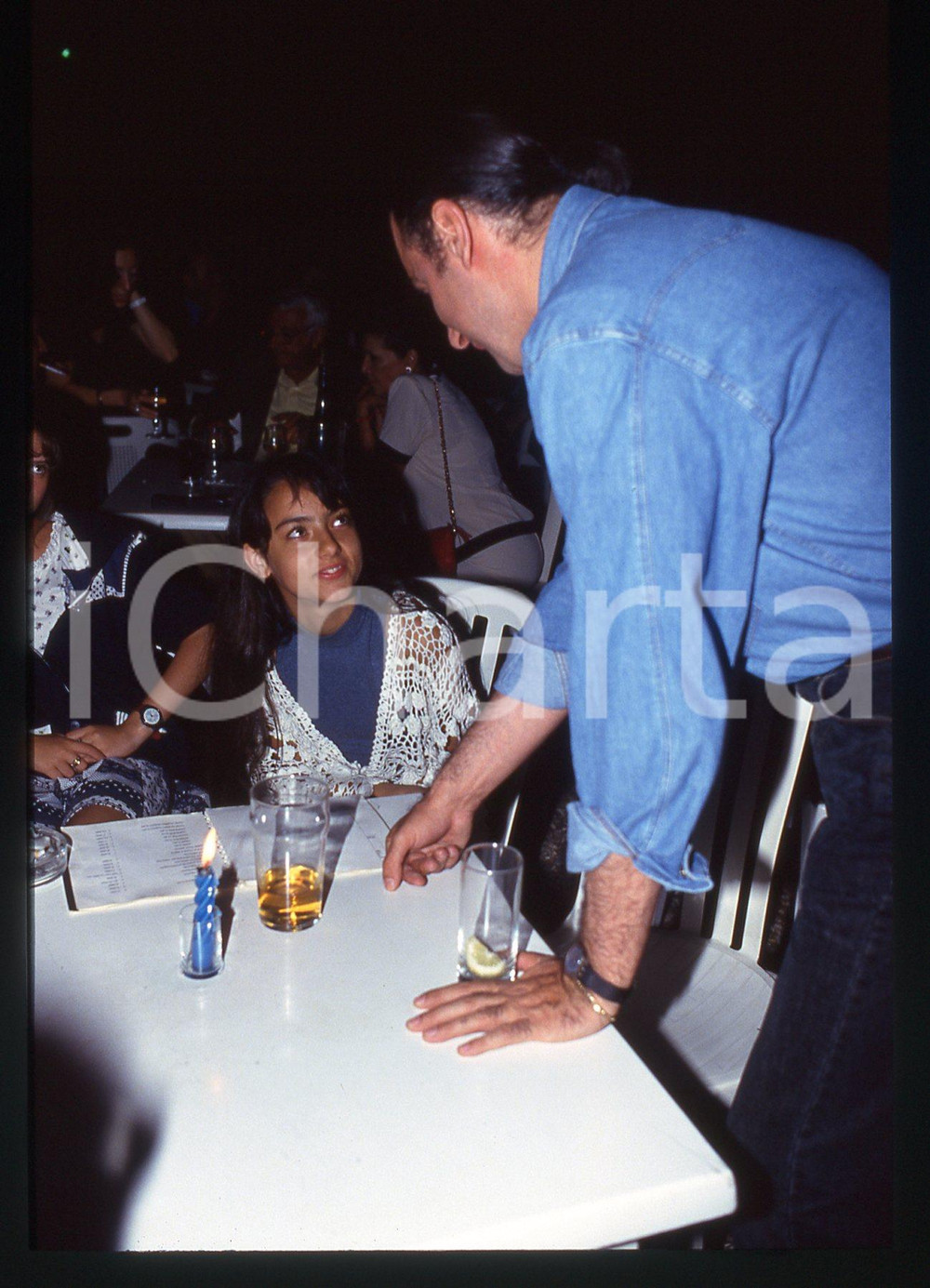 35mm vintage slide* 1990ca ITALIA COSTUME Armando DE RAZZA Paparazzato (8)