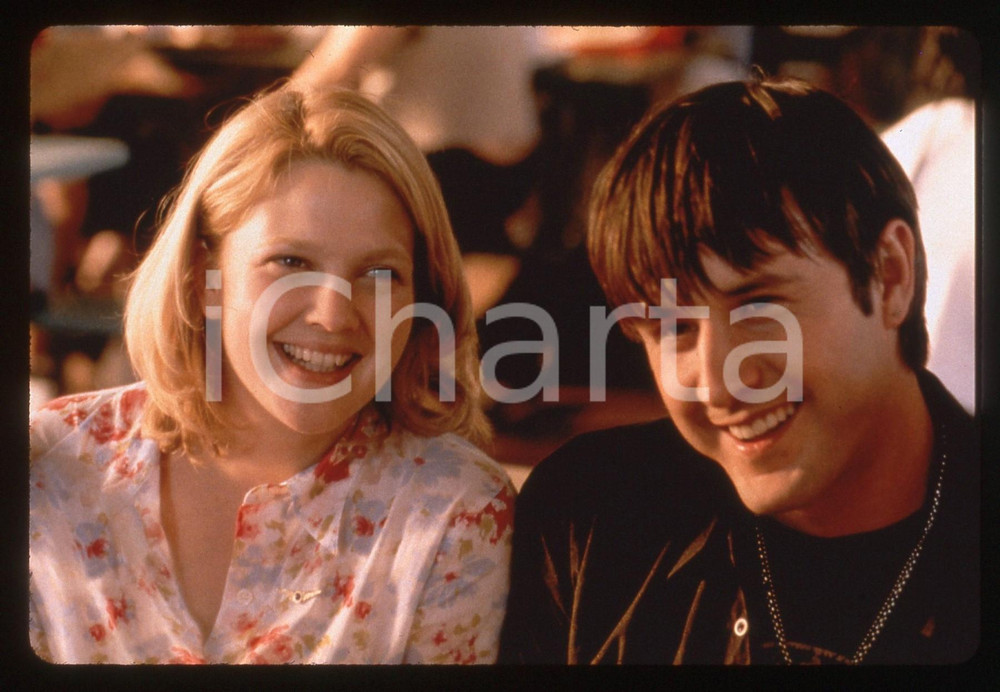 35mm vintage slide* 1999 NEVER BEEN KISSED Drew BARRYMORE David ARQUETTE Scena 2