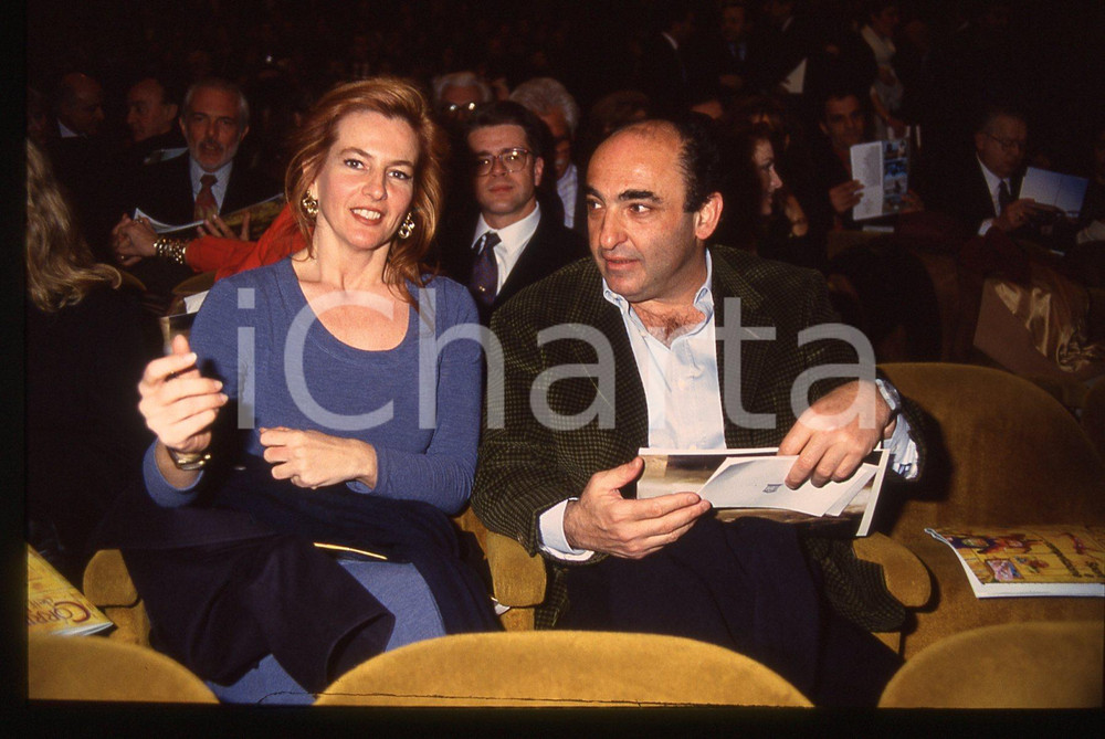 35mm vintage slide* 1993 COSTUME Alessandro HABER Giuliana DE SIO Ritratto 2