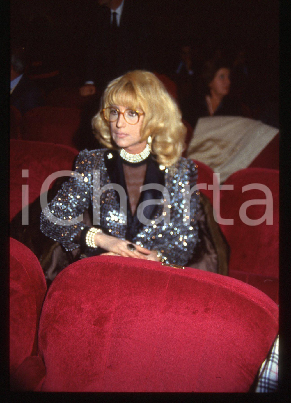35mm vintage slide* 1995ca COSTUME Eleonora FREDIANI Sosia di Monica VITTI (2)