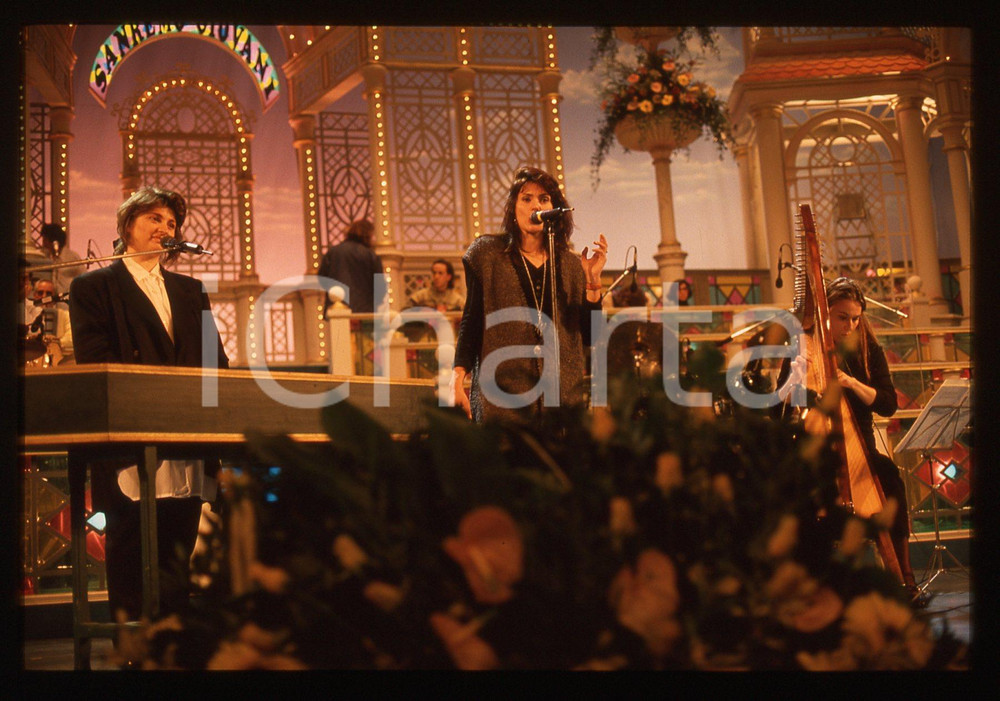 35mm vintage slide* 1993 SANREMO GIOVANI Valeria e Tina NICOLETTA - PAIDEJA (3)