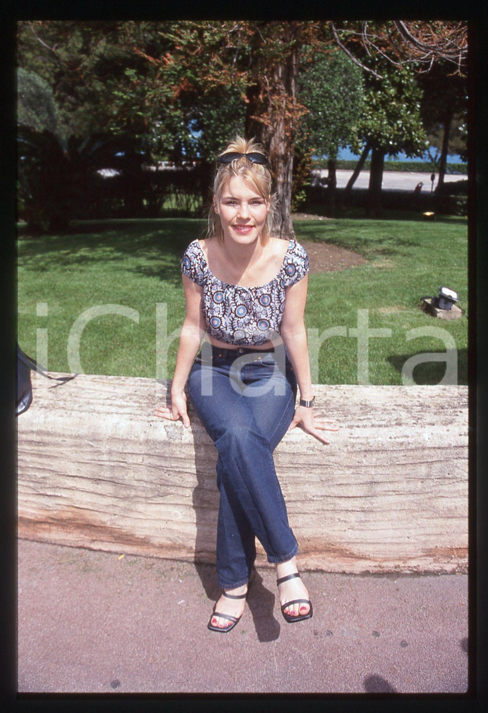 35mm vintage slide* 2000ca COSTUME Jennifer PAIGE Ritratto della cantante (22)