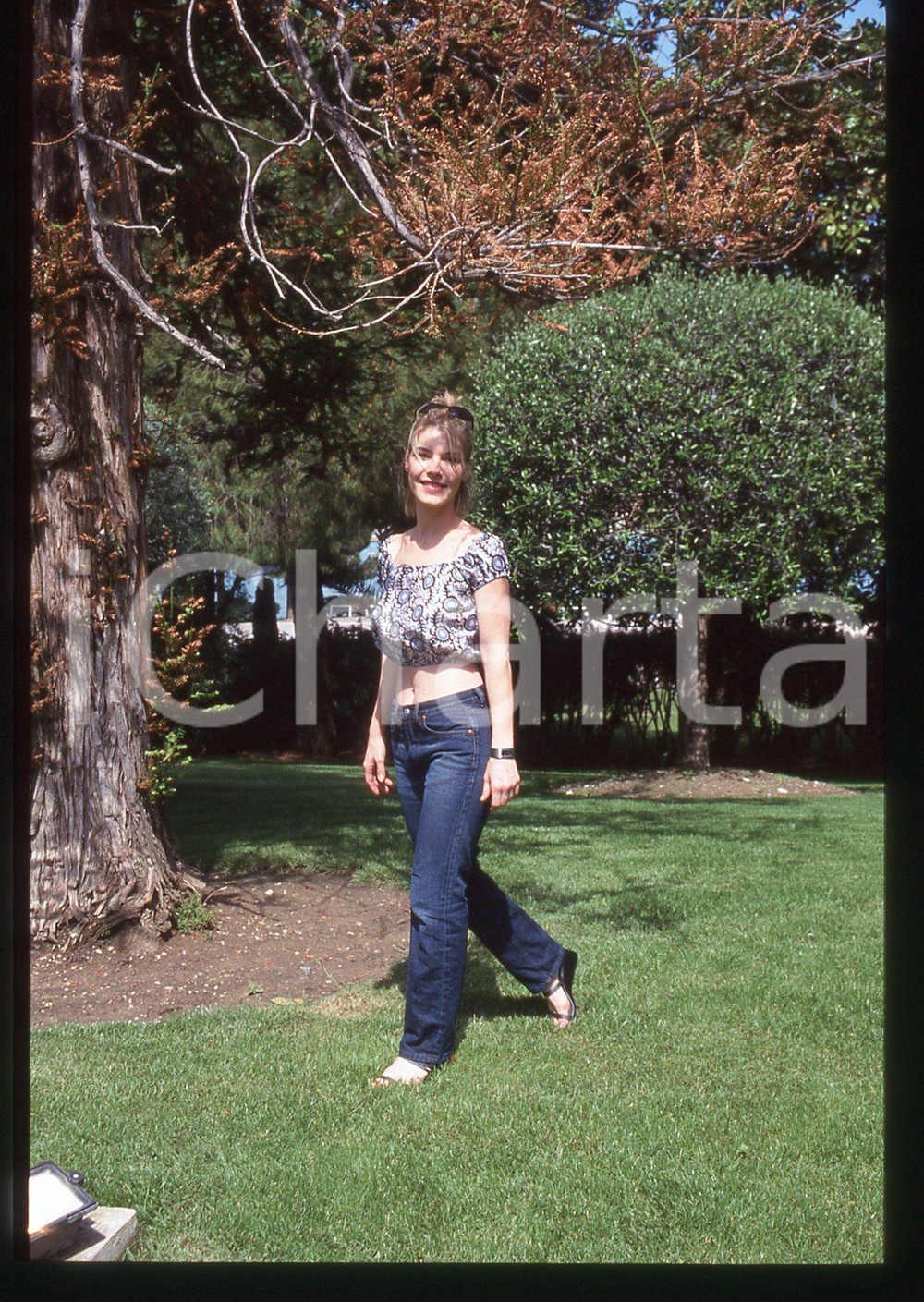 35mm vintage slide* 2000ca COSTUME Jennifer PAIGE Ritratto della cantante (23)
