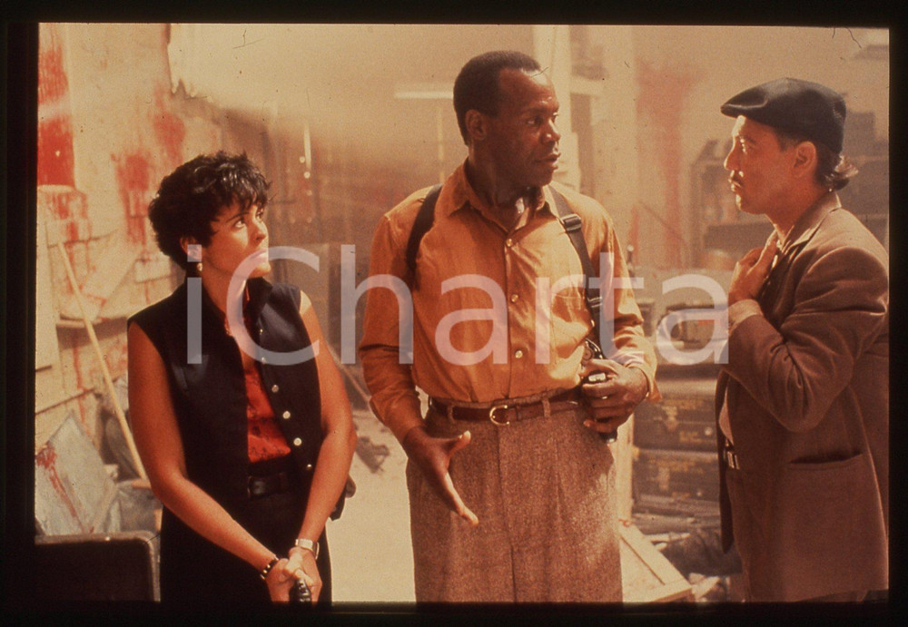 35mm vintage slide* 1990 PREDATOR 2 Danny GLOVER Rubèn BLADES Scena Film (2)