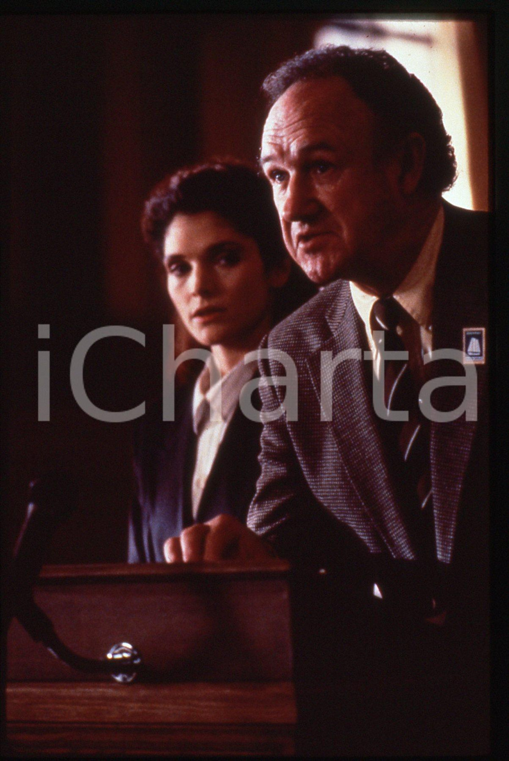 35mm vintage slide* 1991 CLASS ACTION Gene HACKMAN Mary Elizabeth MASTRANTONIO 2