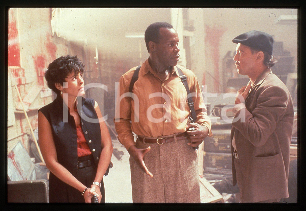 35mm vintage slide* 1990 PREDATOR 2 Danny GLOVER Rubèn BLADES Scena Film (8)