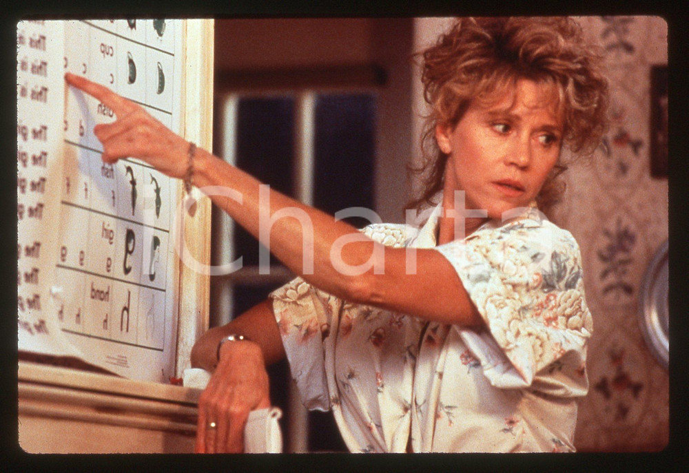 35mm vintage slide* 1990 STANLEY & IRIS Jane FONDA in una scena del Film (1)