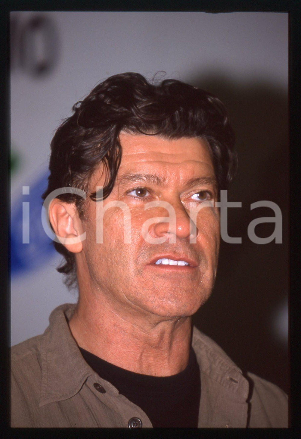 35mm vintage slide* 1995 SANREMO Robbie ROBERTSON Ritratto del musicista (3)