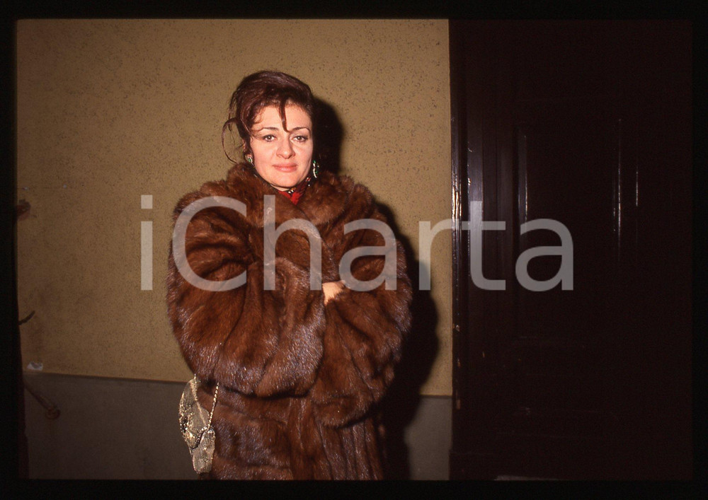 35mm vintage slide* 1995ca ITALIA COSTUME Daniela DESSÌ Ritratto del soprano 1