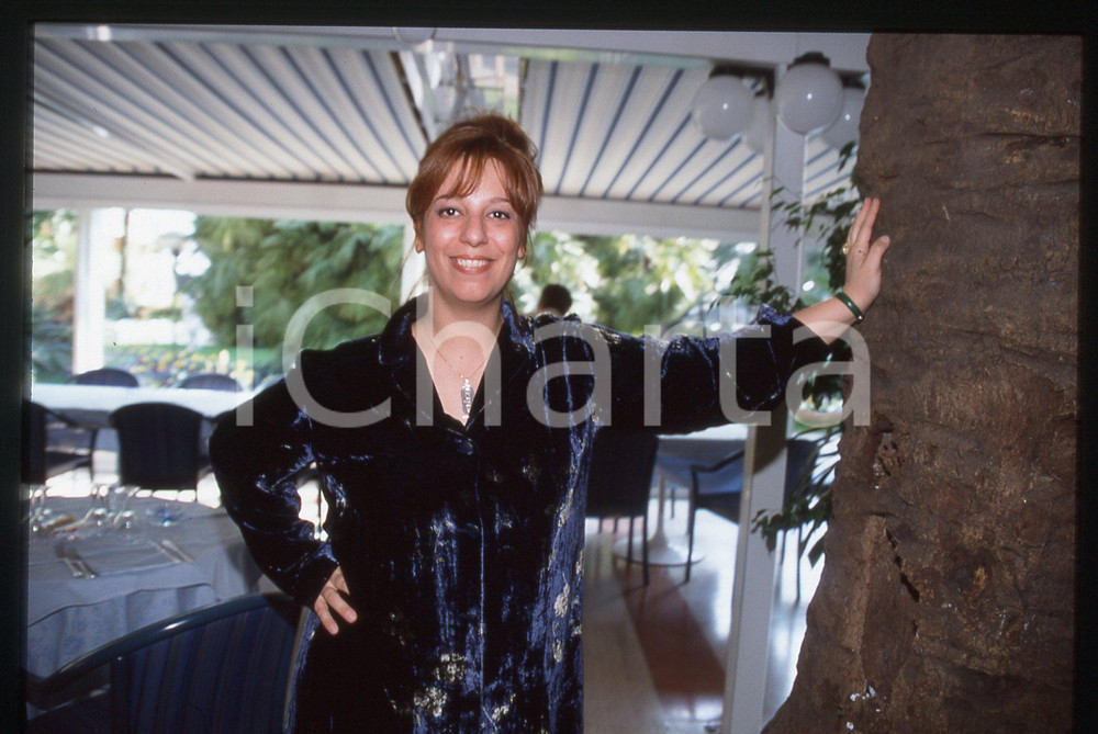 35mm vintage slide* 1998 SANREMO Paola FOLLI Ritratto della cantante (5)