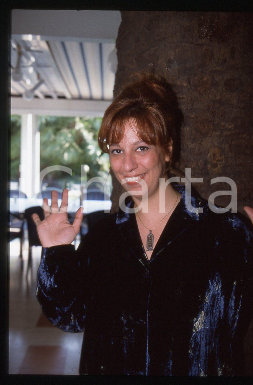 35mm vintage slide* 1998 SANREMO Paola FOLLI Ritratto della cantante (13)