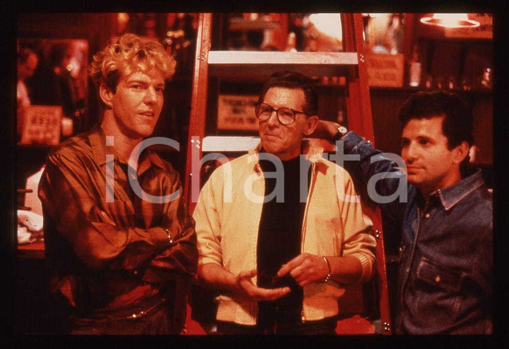 Fotografia d epoca originale 35mm vintage slide 1989 GREAT BALLS OF FIRE! Dennis QUAID Jerry Lee LEWIS Film 1