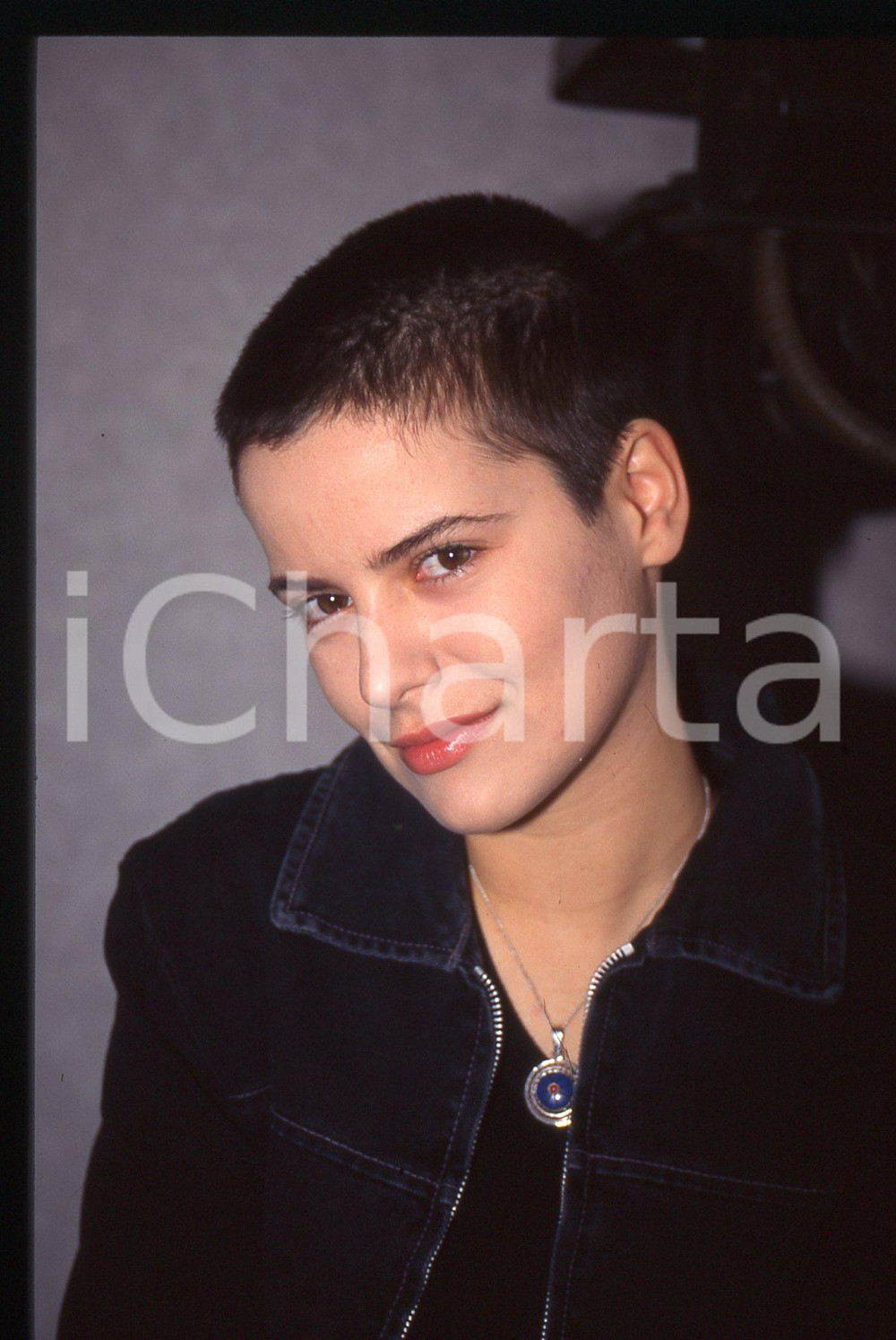 35mm vintage slide* 1997 SANREMO Silvia SALEMI Ritratto della cantante (20)