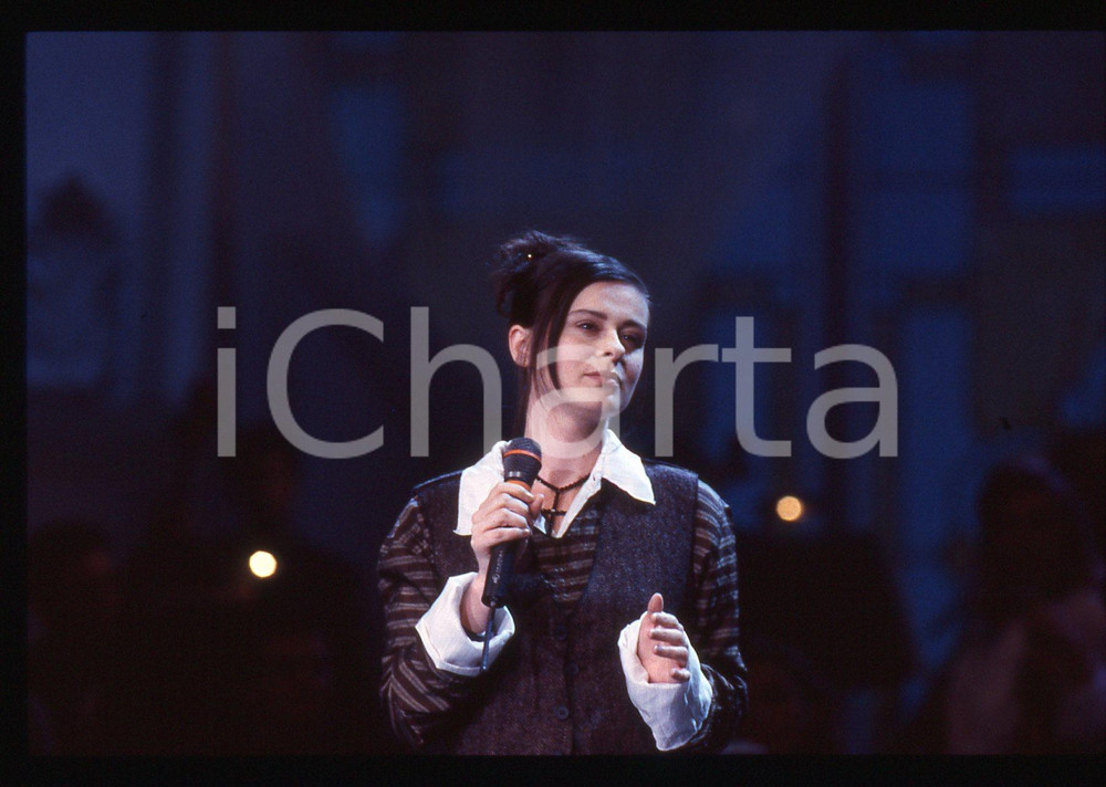 35mm vintage slide* 1993 FESTIVAL ITALIANO Lisa STANSFIELD Ritratto cantante (1)