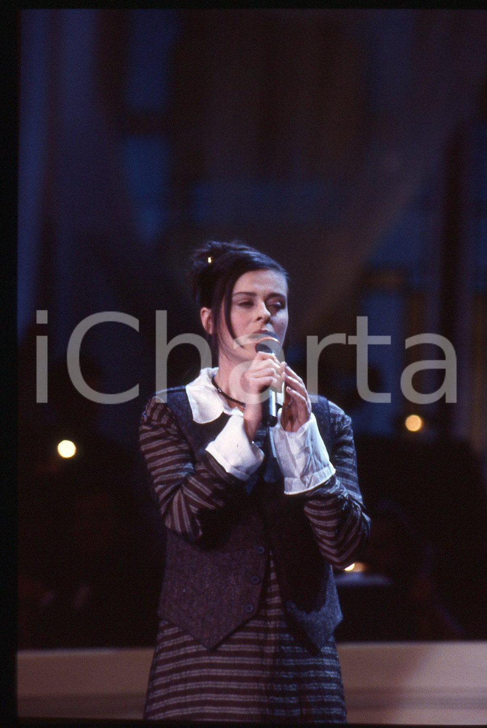 35mm vintage slide* 1993 FESTIVAL ITALIANO Lisa STANSFIELD Ritratto cantante (9)