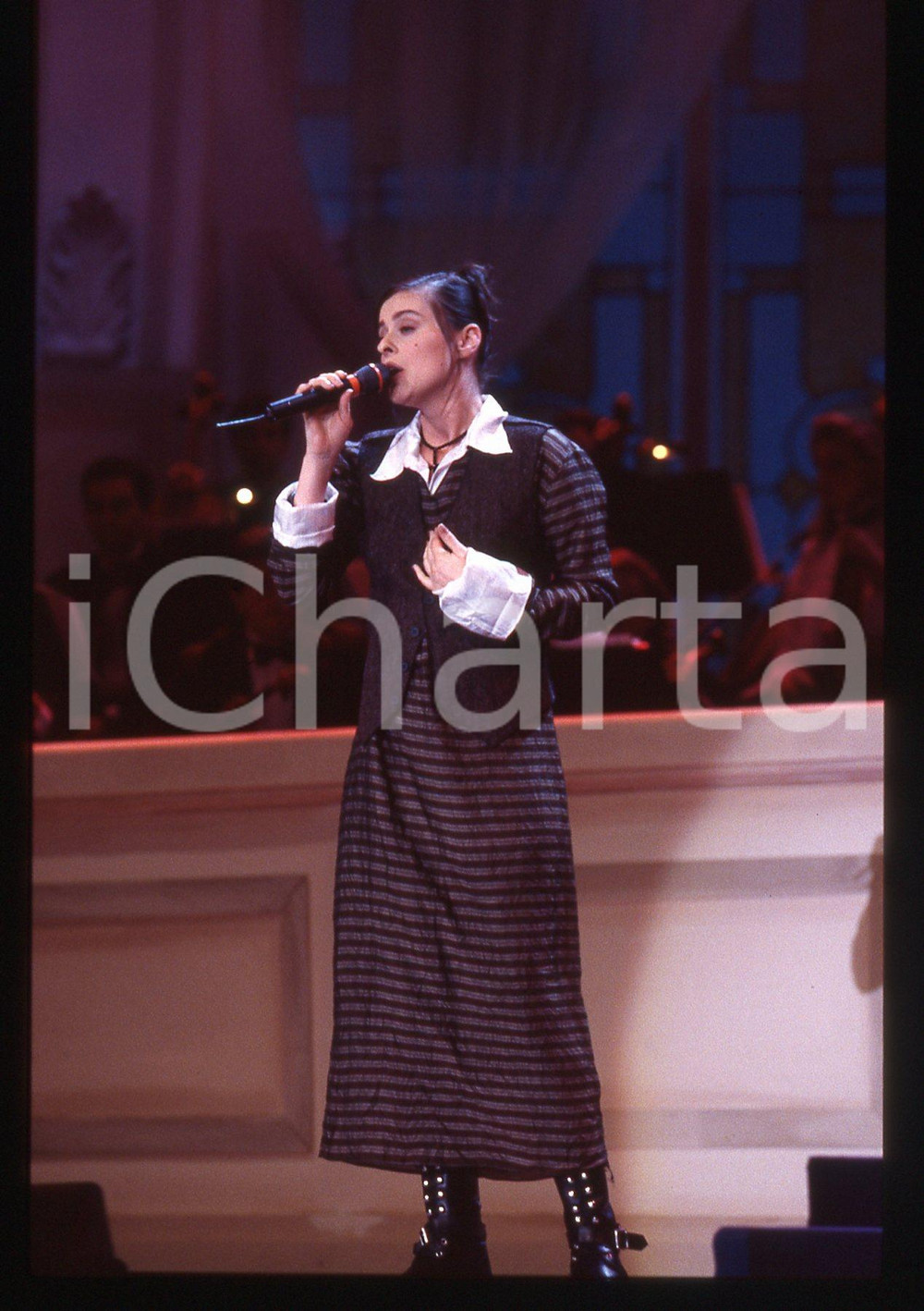 35mm vintage slide* 1993 FESTIVAL ITALIANO Lisa STANSFIELD Ritratto cantante 11