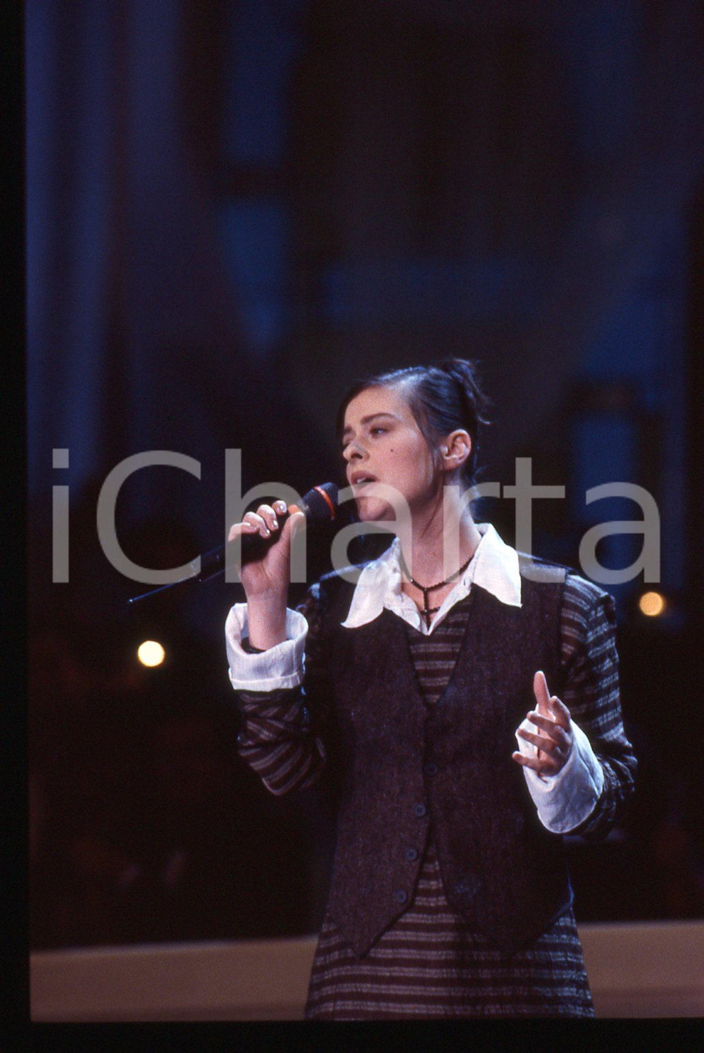 35mm vintage slide* 1993 FESTIVAL ITALIANO Lisa STANSFIELD Ritratto cantante 12