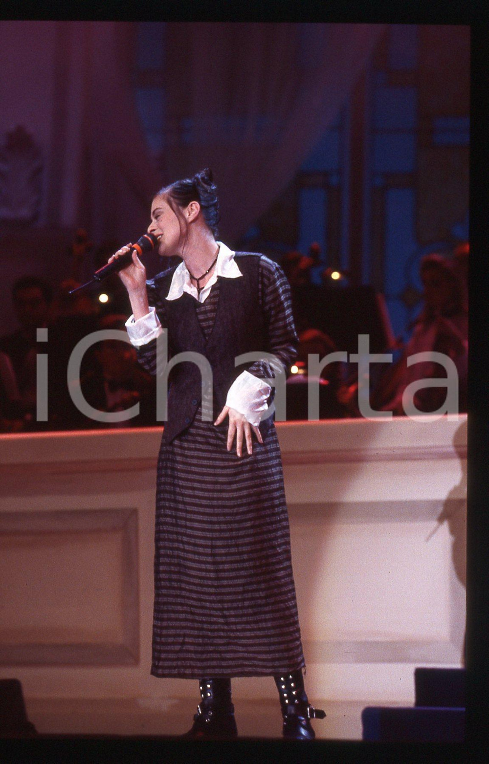 35mm vintage slide* 1993 FESTIVAL ITALIANO Lisa STANSFIELD Ritratto cantante 20
