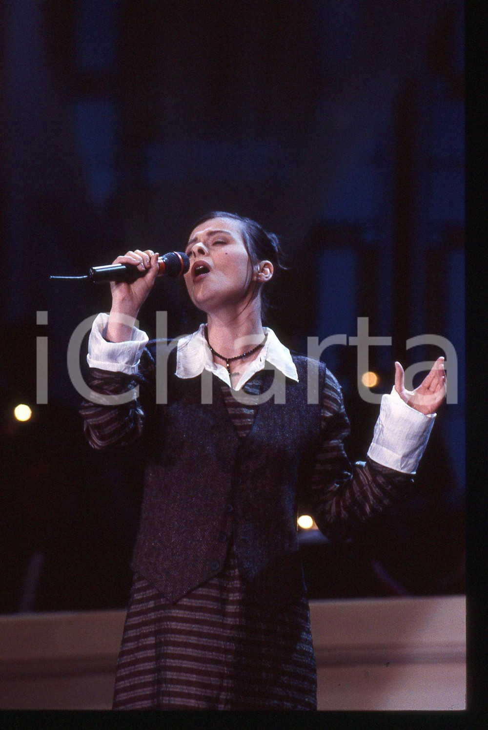 35mm vintage slide* 1993 FESTIVAL ITALIANO Lisa STANSFIELD Ritratto cantante 21