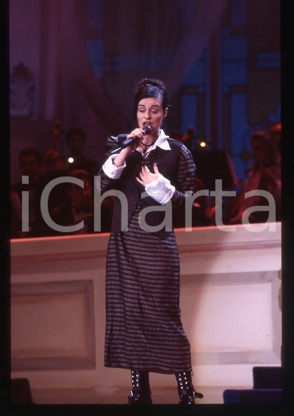 35mm vintage slide* 1993 FESTIVAL ITALIANO Lisa STANSFIELD Ritratto cantante 22