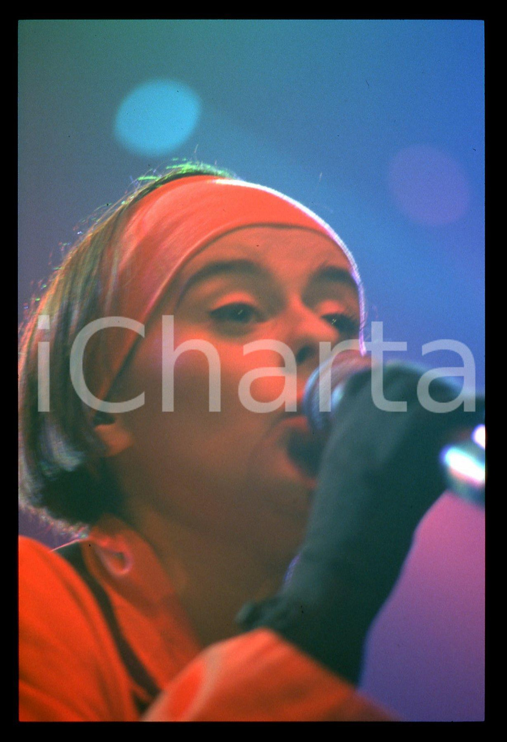 35mm vintage slide* 1990ca MUSICA Lisa STANSFIELD in concerto (45)